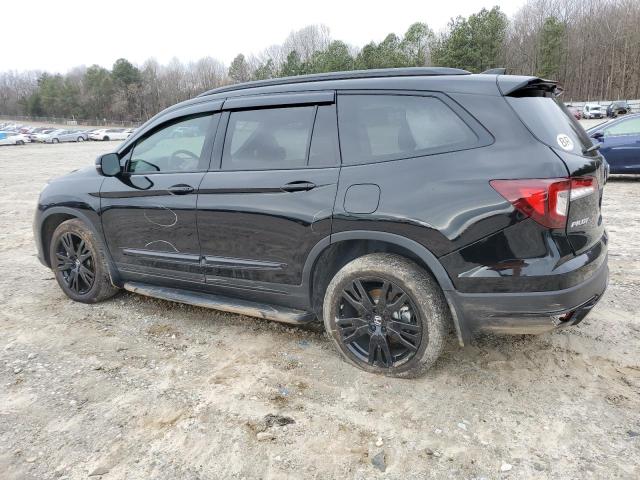 Image 2 of 2021 HONDA PILOT BLACK 2021 with VIN 5FNYF6H70MB069199