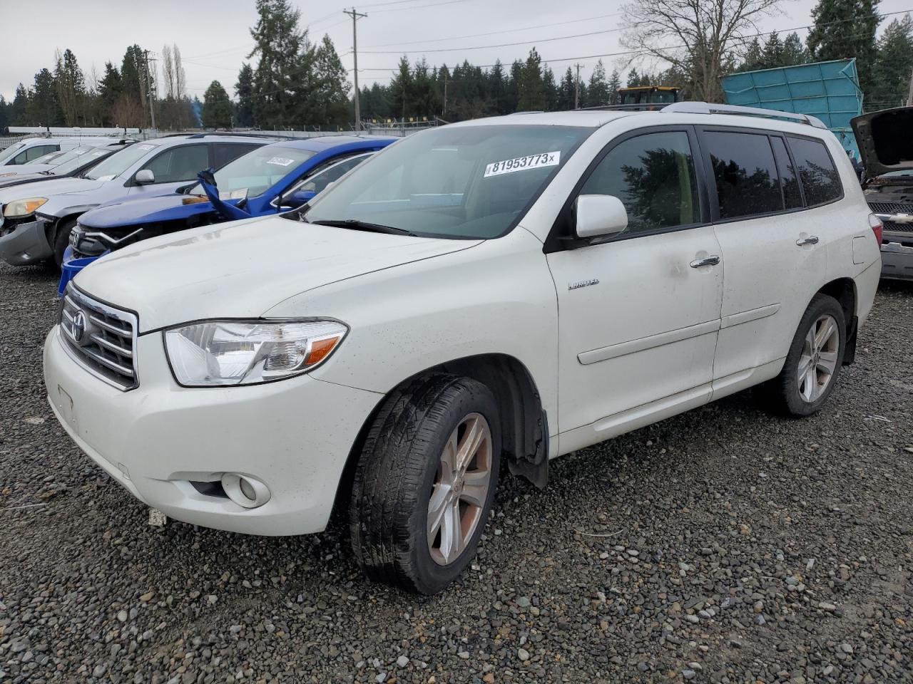 Изображение 1 2009 TOYOTA HIGHLANDER LIMITED 2009 с VIN JTEES42A992110717