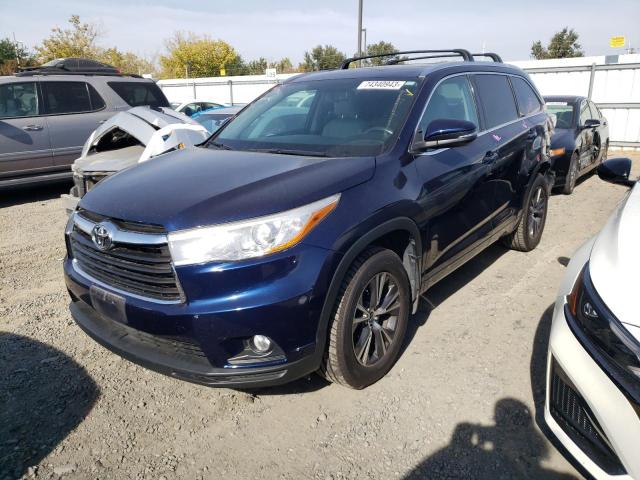 Obraz 2016 TOYOTA HIGHLANDER XLE 2016