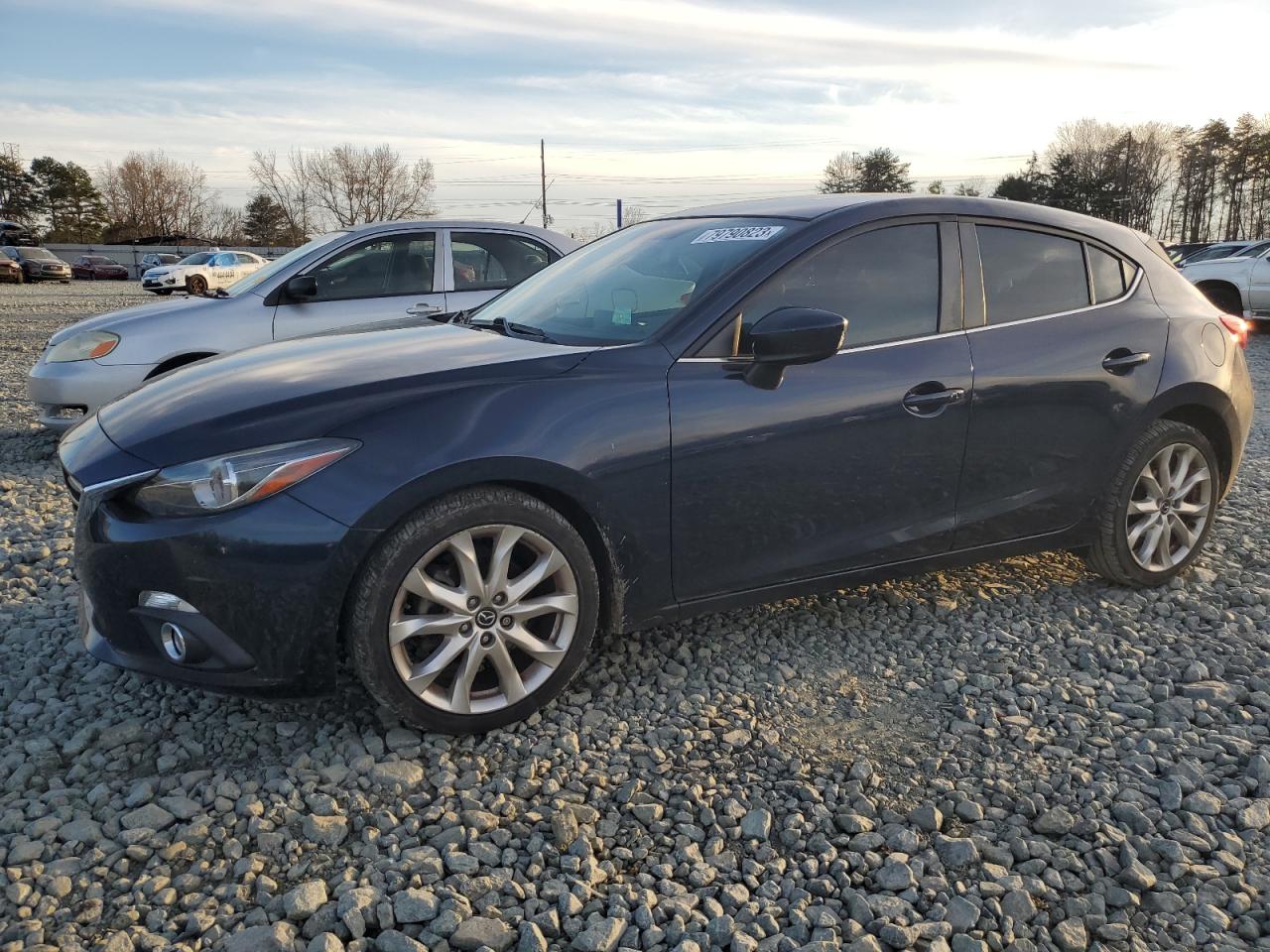 Image 1 of 2015 MAZDA 3 GRAND TOURING 2015 with VIN JM1BM1M35F1250490