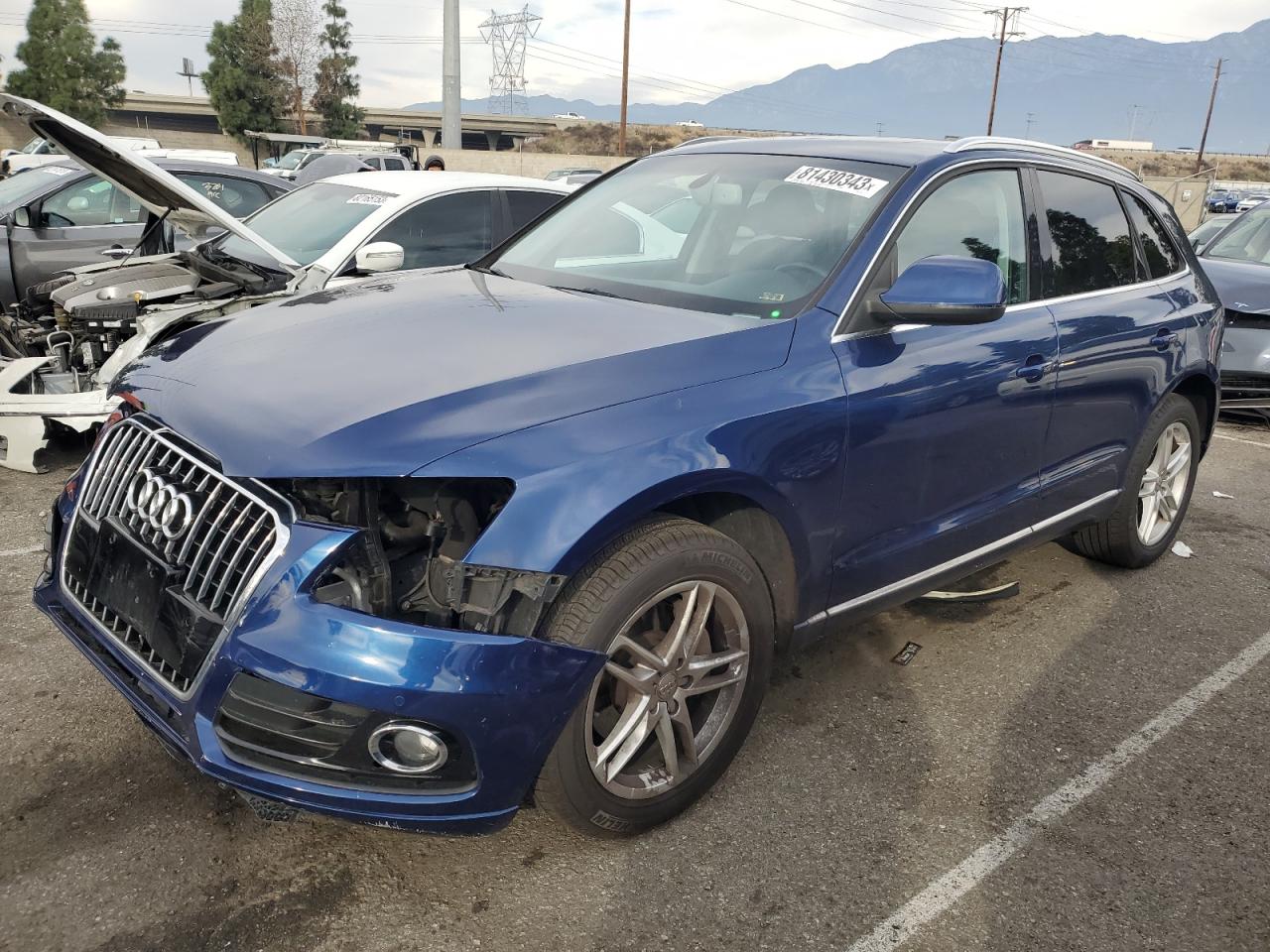 Image 1 of 2014 AUDI Q5 TDI PREMIUM PLUS 2014 with VIN WA1CMBFP9EA085949