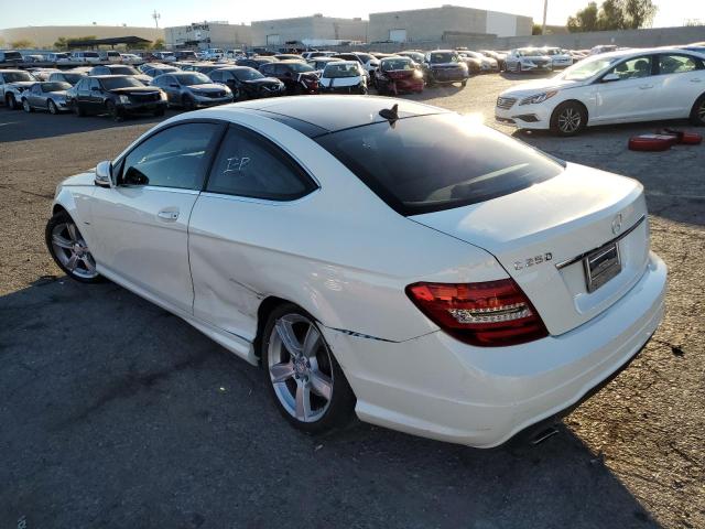 Image 2 of 2012 MERCEDES-BENZ C 250 2012 with VIN WDDGJ4HB8CF766042