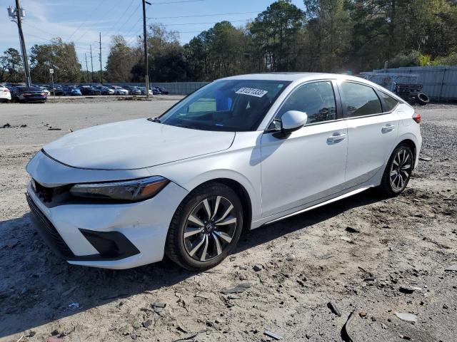 Image 1 of 2022 HONDA CIVIC EXL 2022 with VIN 19XFL1H77NE000584