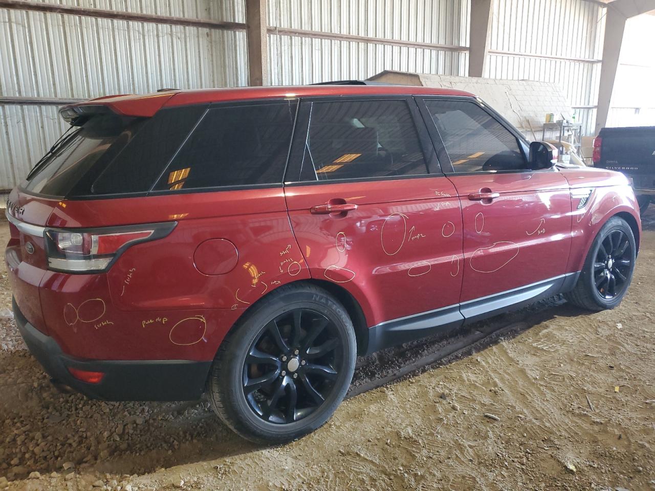 Image 3 of 2014 LAND ROVER RANGE ROVER SPORT HSE 2014 with VIN SALWR2WF9EA312822