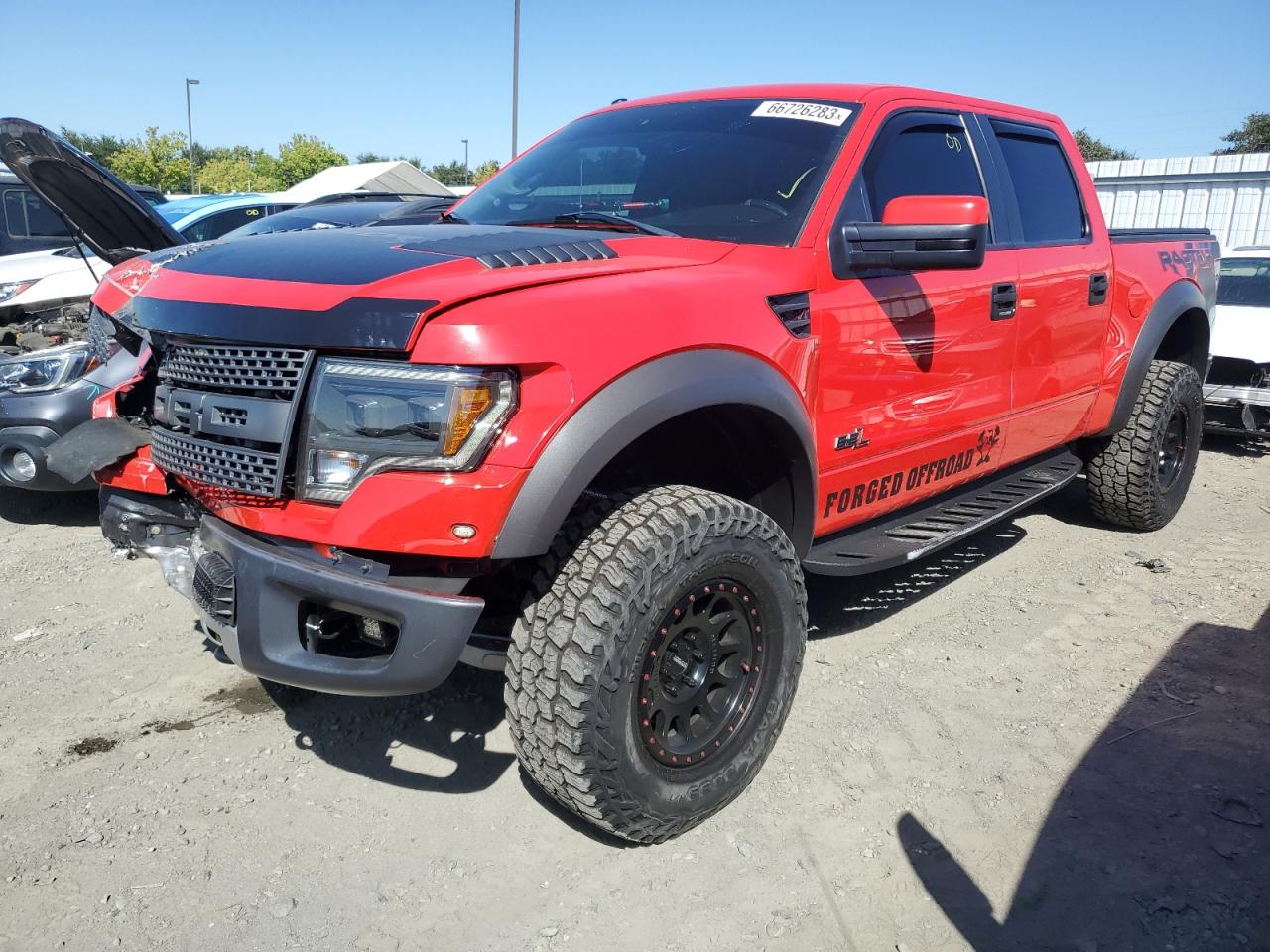 Изображение 1 2012 FORD F150 SVT RAPTOR 2012 с VIN 1FTFW1R69CFB00797