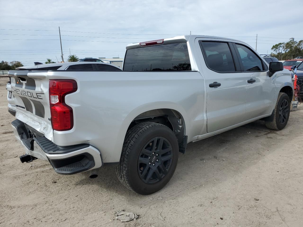 Изображение 3 2022 CHEVROLET SILVERADO C1500 CUSTOM 2022 с VIN 1GCPABEK6NZ522054