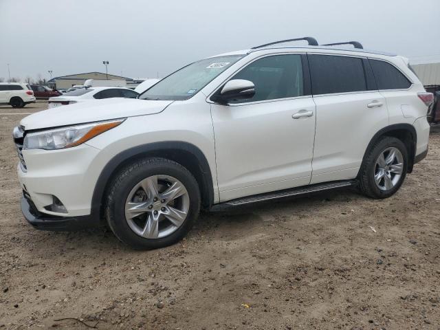 Image 1 of 2015 TOYOTA HIGHLANDER LIMITED 2015 with VIN 5TDYKRFH0FS055276
