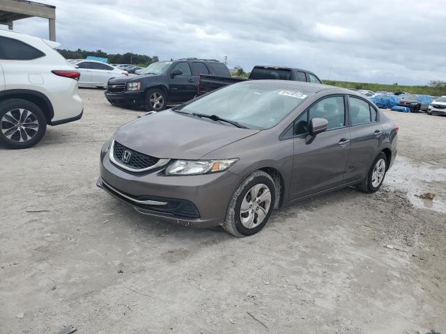 Image 1 of 2014 HONDA CIVIC LX 2014 with VIN 19XFB2F51EE042808