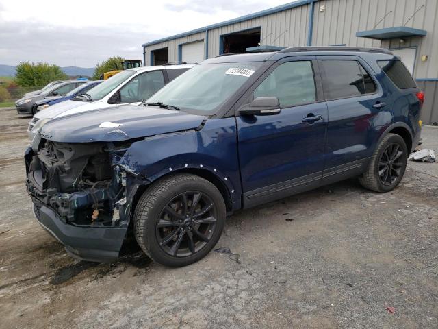 Image 1 of 2017 FORD EXPLORER XLT 2017 with VIN 1FM5K8DH6HGD94763