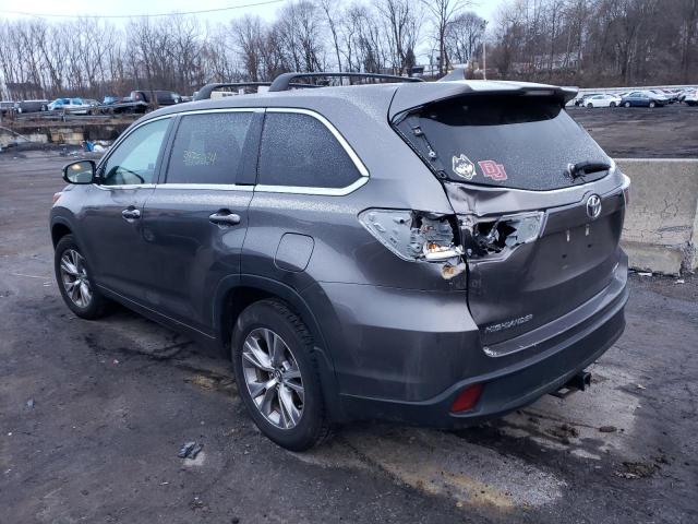 Image 2 of 2016 TOYOTA HIGHLANDER LE 2016 with VIN 5TDBKRFH2GS348250