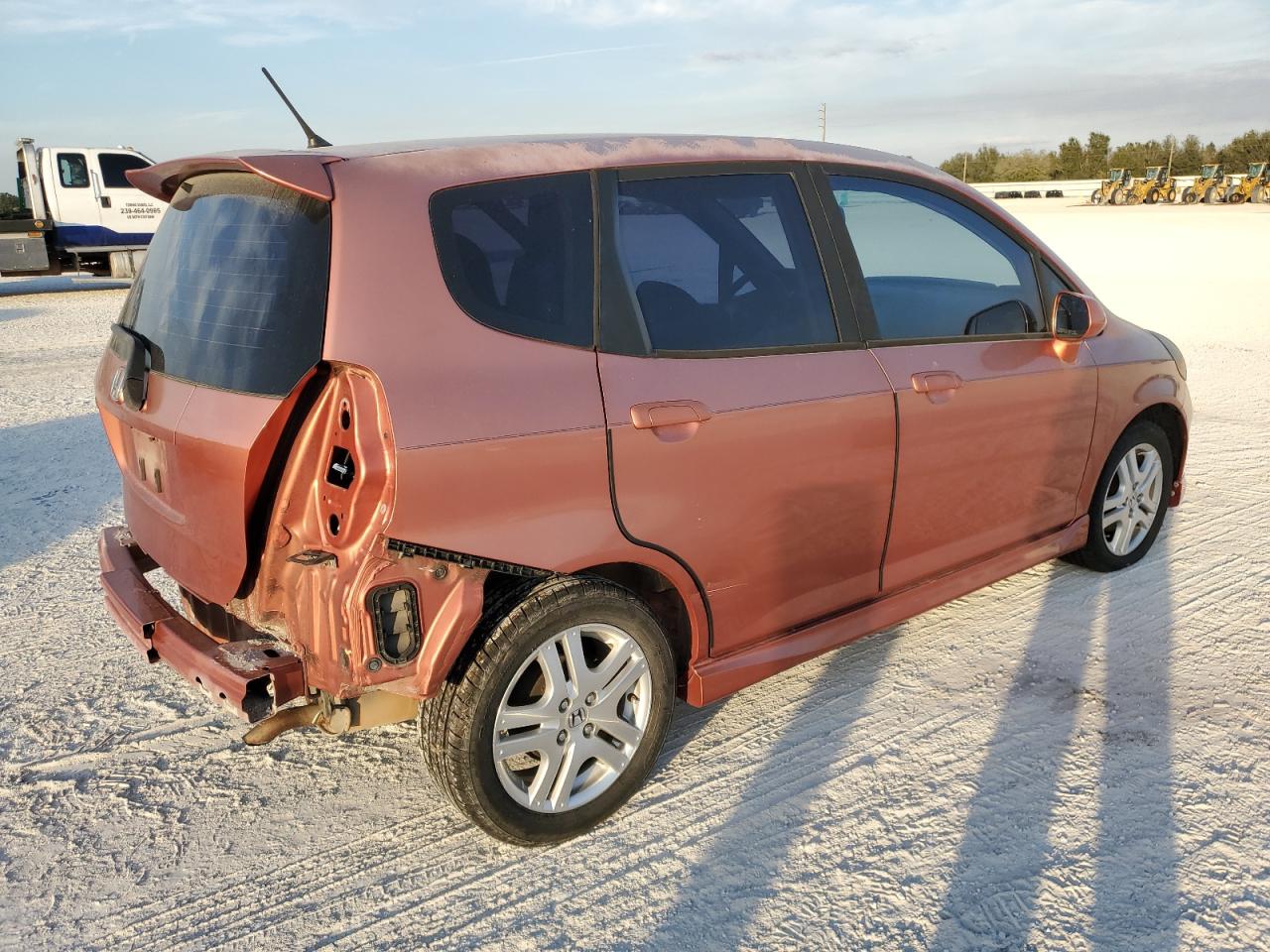 Image 3 of 2008 HONDA FIT SPORT 2008 with VIN JHMGD38658S048279
