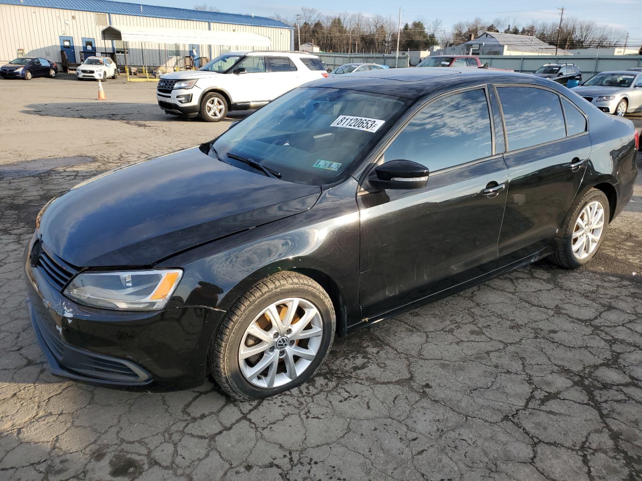 Image 1 of 2011 VOLKSWAGEN JETTA SE 2011 with VIN 3VWDZ7AJ4BM305053
