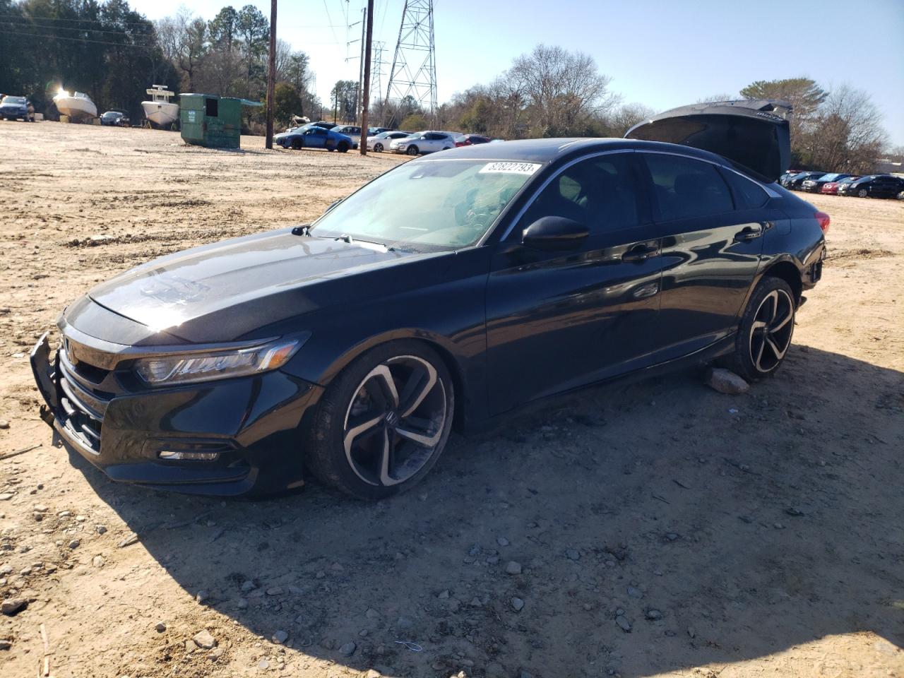 Image 1 of 2020 HONDA ACCORD SPORT 2020 with VIN 1HGCV2F38LA026938
