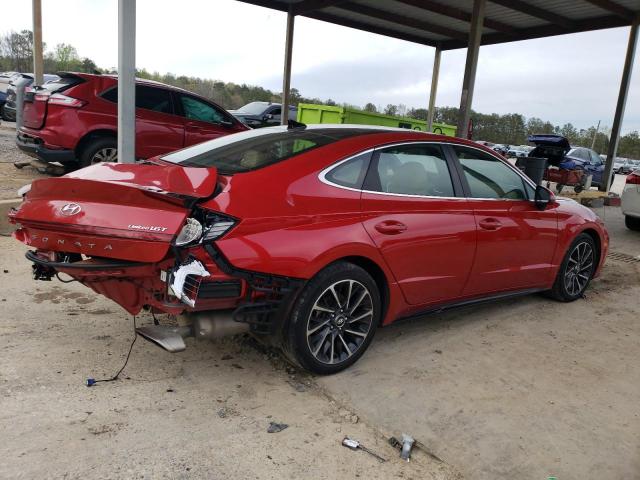 Image 3 of 2020 HYUNDAI SONATA LIMITED 2020 with VIN 5NPEH4J2XLH020916