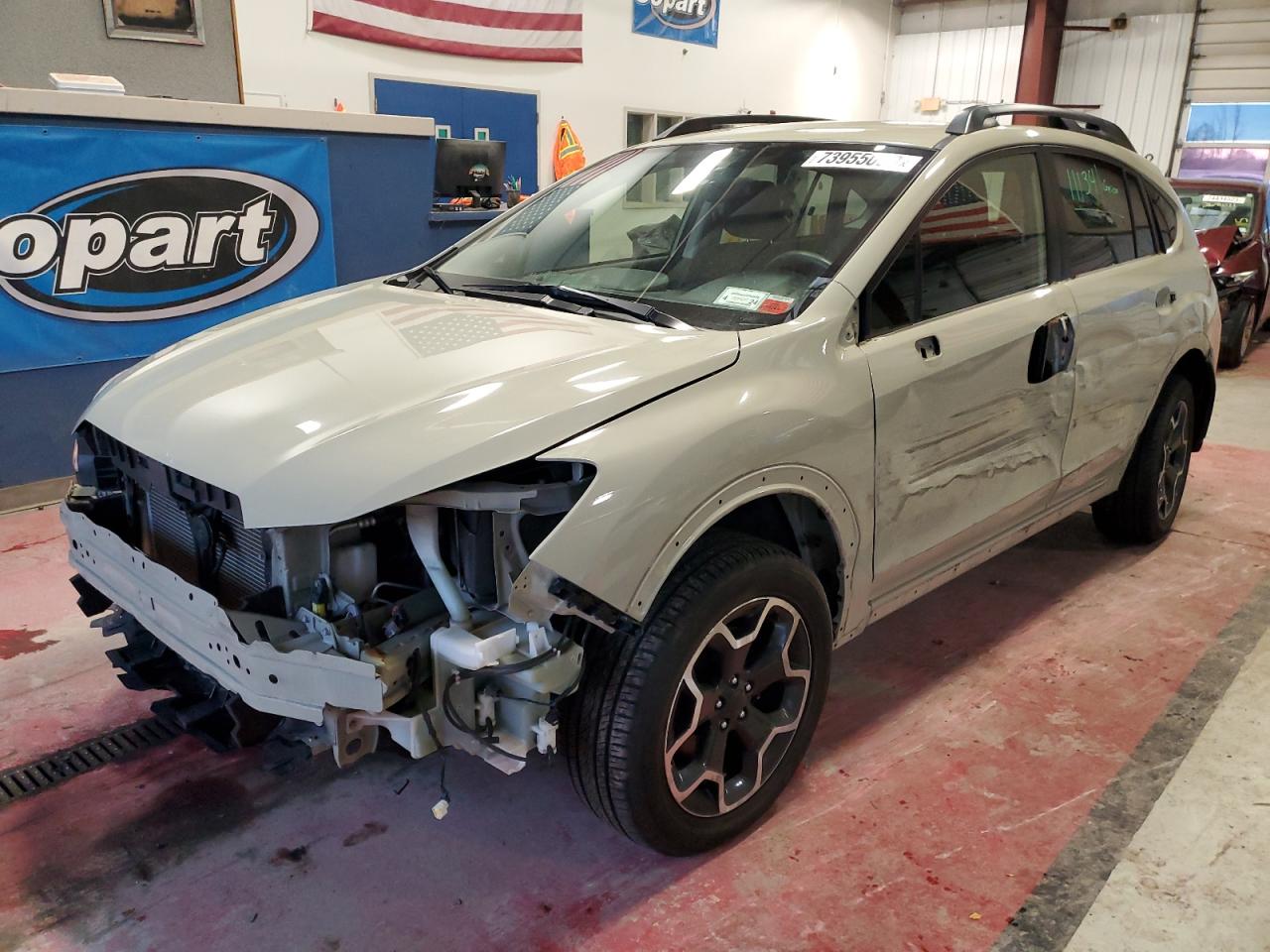 Image 1 of 2014 SUBARU XV CROSSTREK 2.0 PREMIUM 2014 with VIN JF2GPACC3E8337617