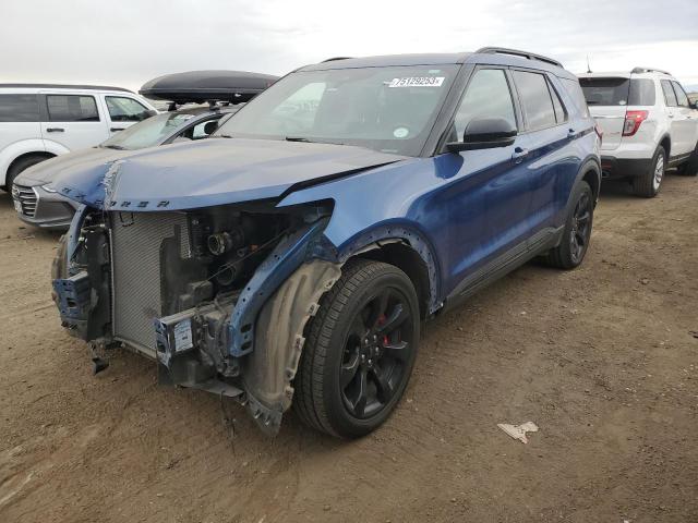 Image 1 of 2021 FORD EXPLORER ST 2021 with VIN 1FM5K8GC1MGB16895