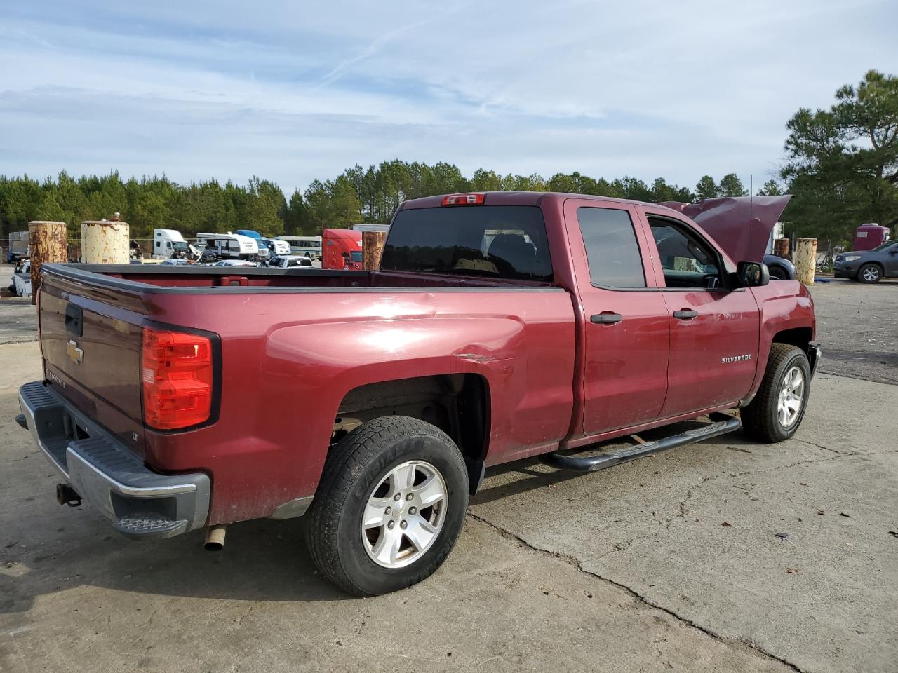 Image 3 of 2014 CHEVROLET SILVERADO C1500 LT 2014 with VIN 1GCRCREH2EZ296580