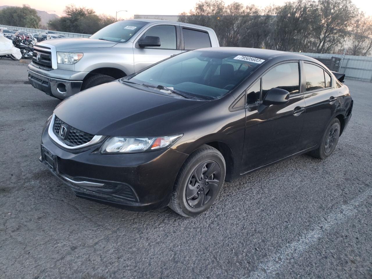 Изображение 1 2013 HONDA CIVIC LX 2013 с VIN 19XFB2F52DE217579