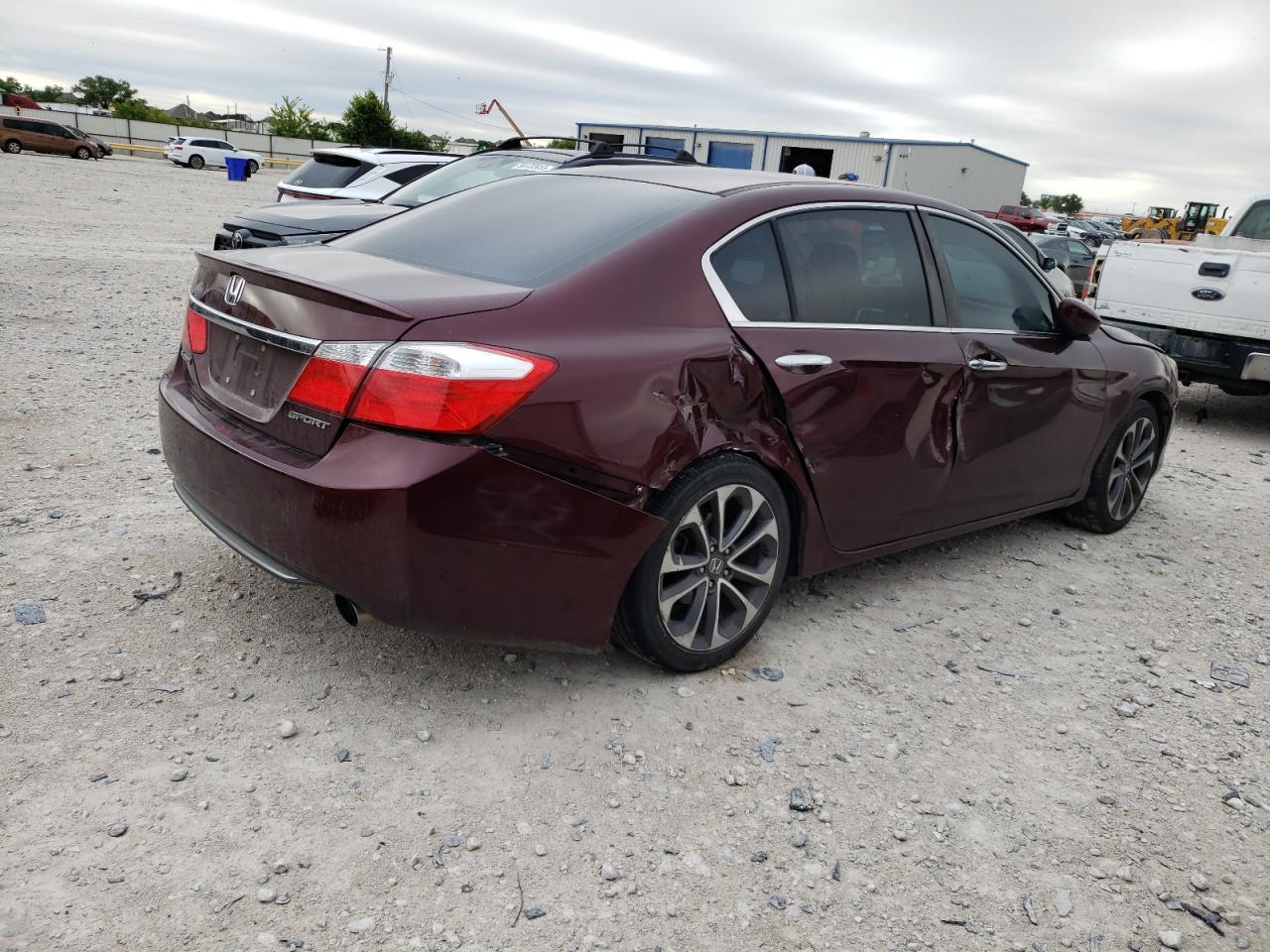 Изображение 3 2015 HONDA ACCORD SPORT 2015 с VIN 1HGCR2F55FA098514