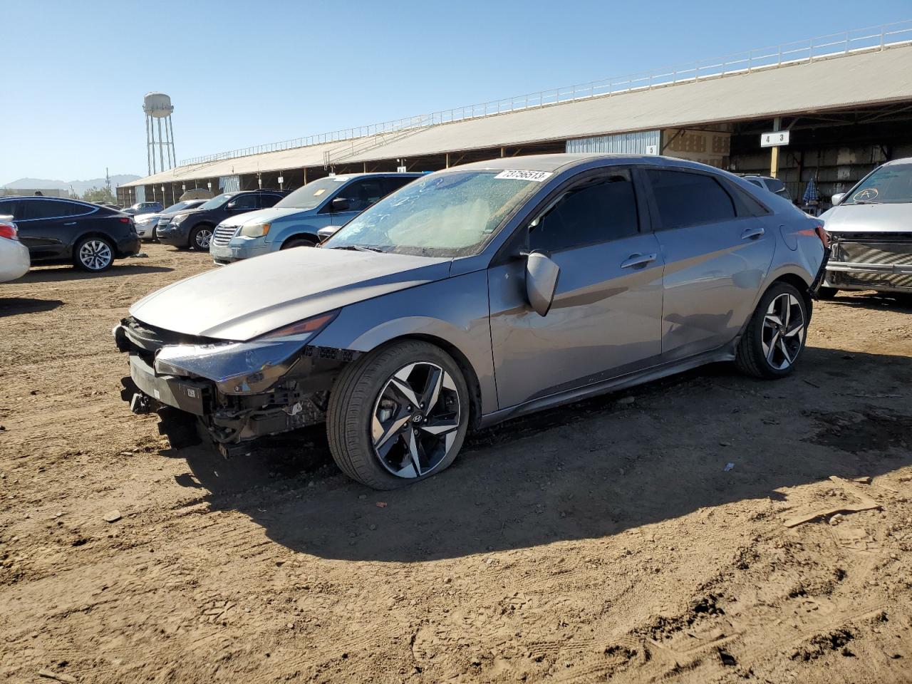 Obraz 1 z 2023 HYUNDAI ELANTRA SEL 2023 z VIN KMHLS4AG7PU516333