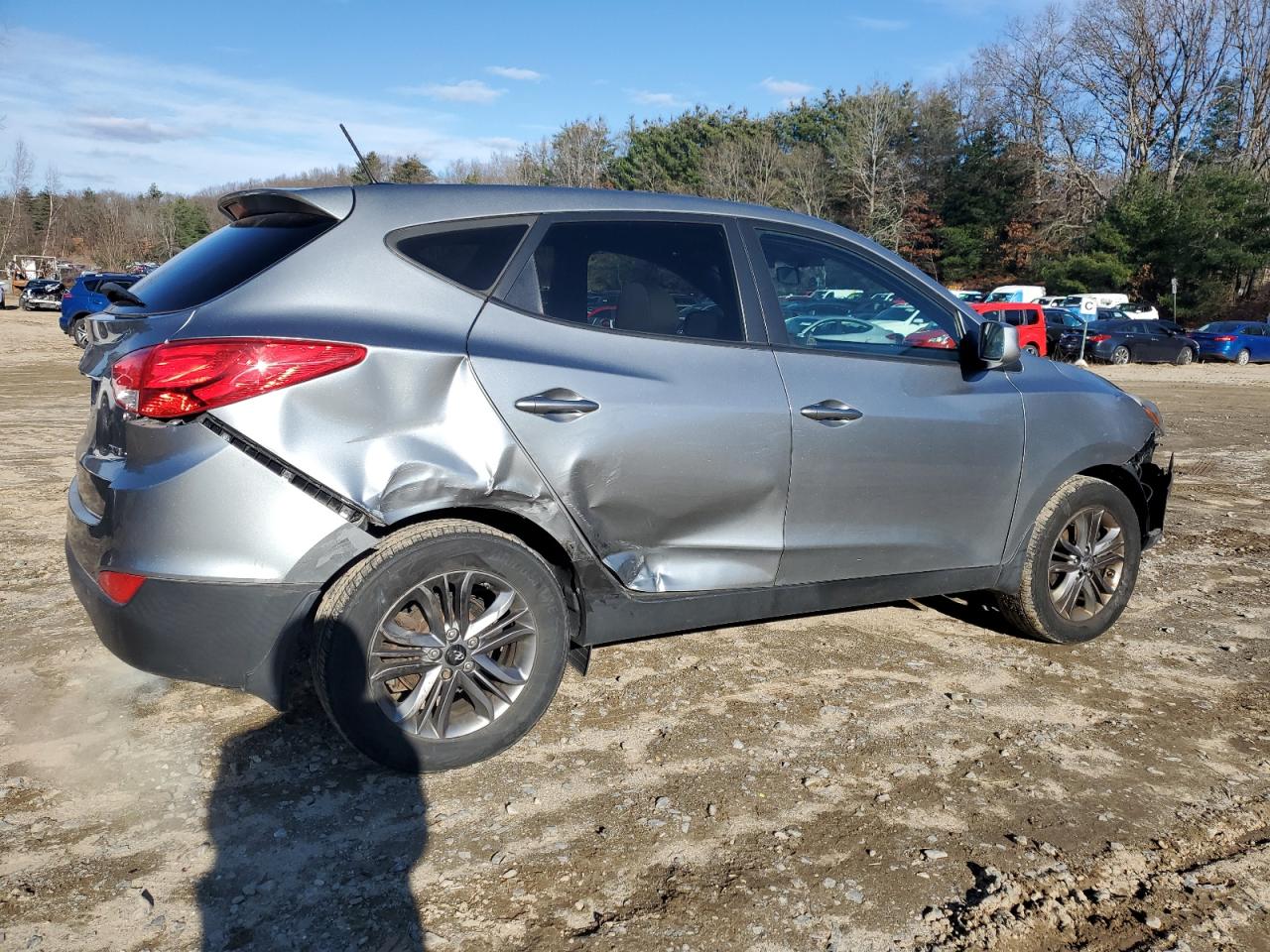 Image 3 of 2015 HYUNDAI TUCSON GLS 2015 with VIN KM8JTCAF2FU079281