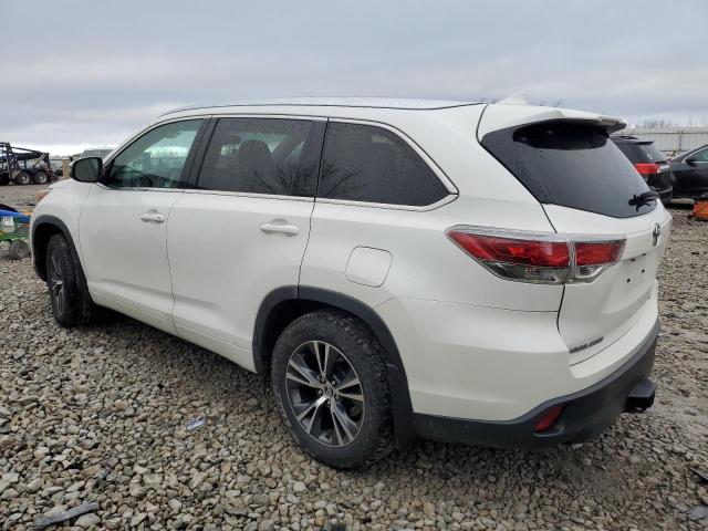 Obraz 2 z 2016 TOYOTA HIGHLANDER XLE 2016 z VIN 5TDJKRFH4GS233709