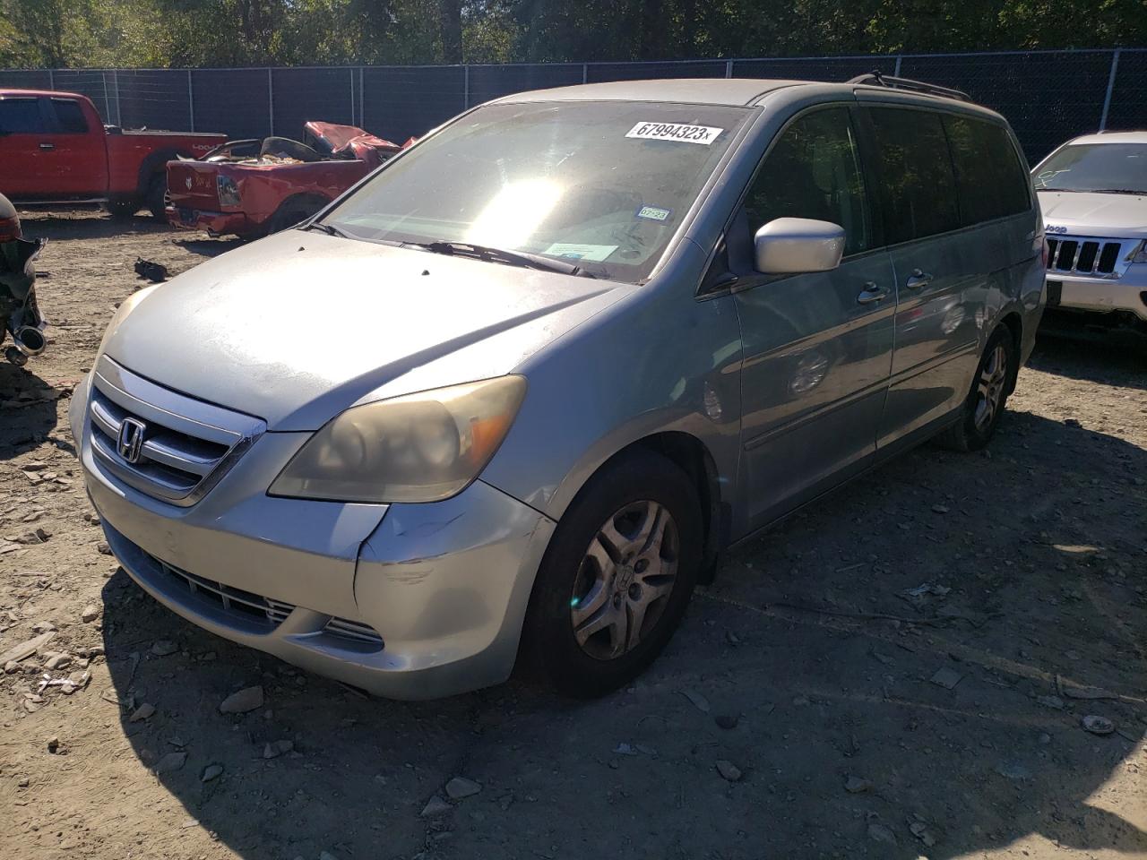 Изображение 1 2007 HONDA ODYSSEY EX 2007 с VIN 5FNRL38447B029553