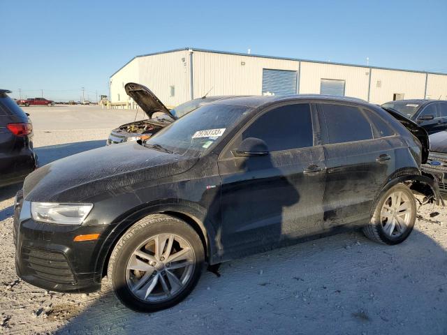 Image 1 of 2018 AUDI Q3 PREMIUM 2018 with VIN WA1BCCFS4JR018504