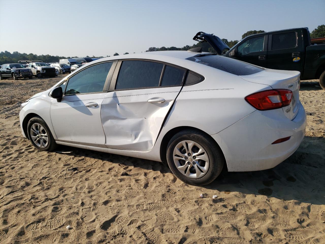 Image 2 of 2019 CHEVROLET CRUZE LS 2019 with VIN 1G1BC5SM8K7123111