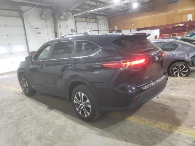 Изображение 2 2023 TOYOTA HIGHLANDER HYBRID XLE 2023 с VIN 5TDKBRCH1PS574882