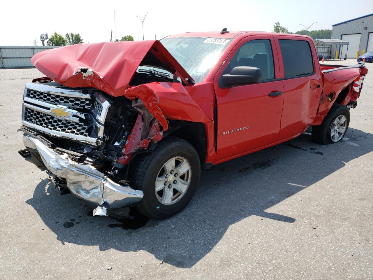 Obraz 1 z 2014 CHEVROLET SILVERADO K1500 LT 2014 z VIN 3GCUKREH2EG182849