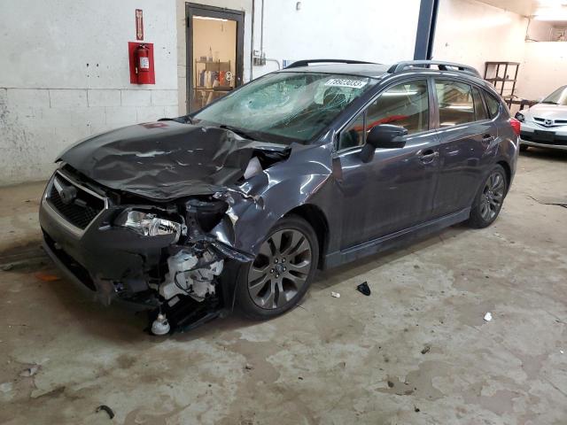 Image 1 of 2015 SUBARU IMPREZA SPORT 2015 with VIN JF1GPAU65FH286457