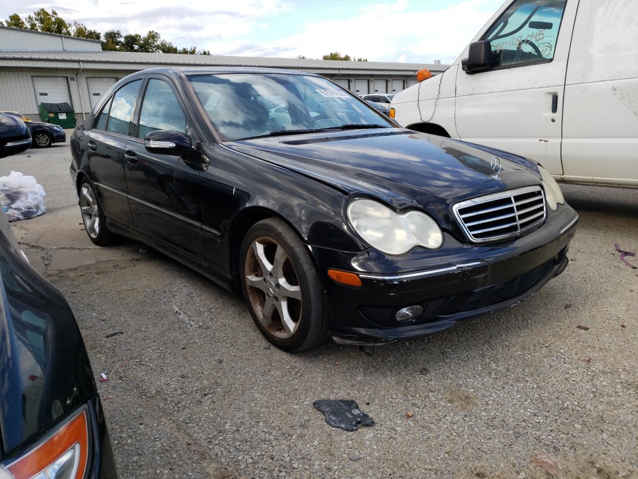 Image 1 of 2007 MERCEDES-BENZ C 230 2007 with VIN WDBRF52H87E024936