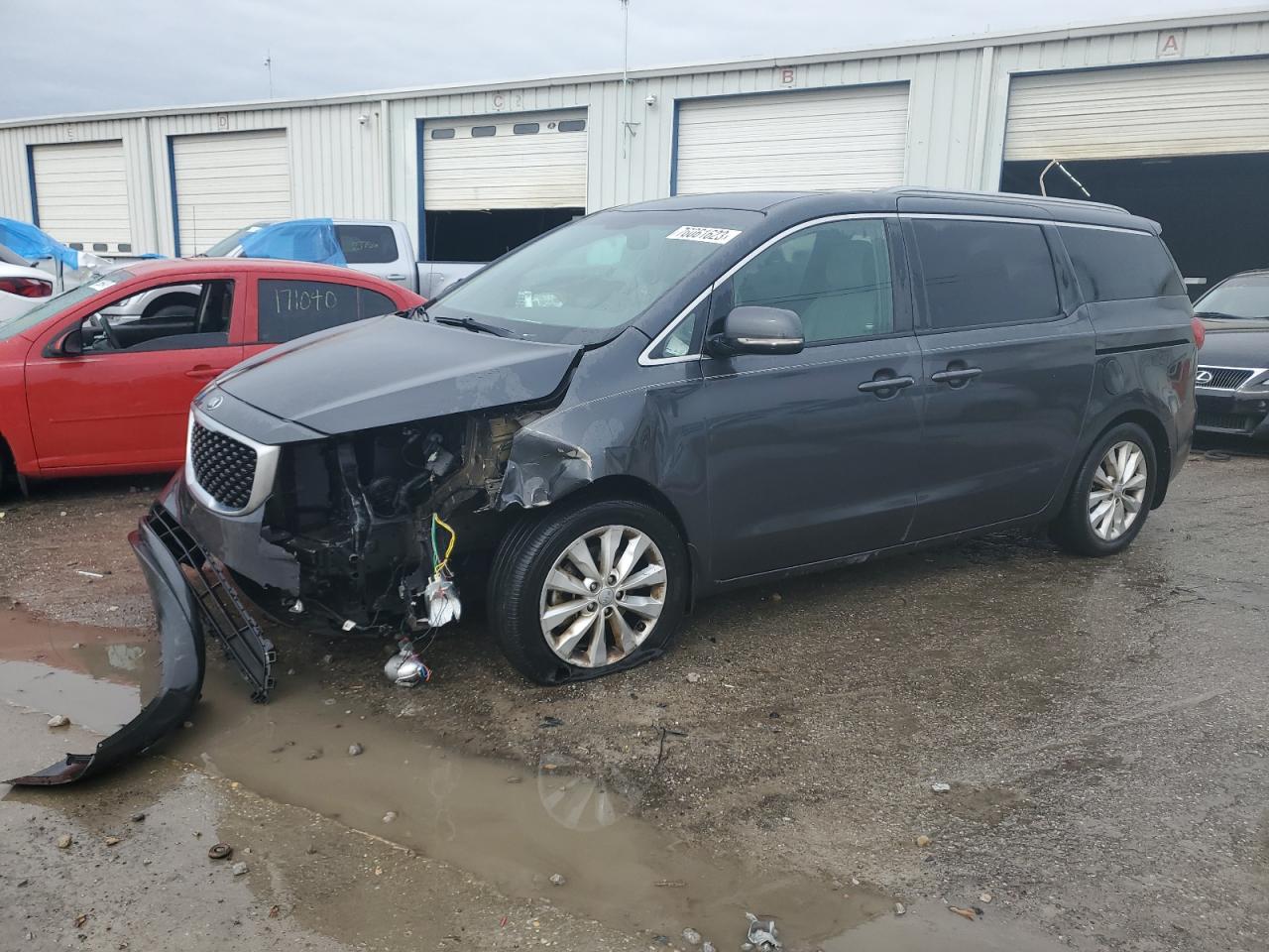 Image 1 of 2016 KIA SEDONA EX 2016 with VIN KNDMC5C10G6116512