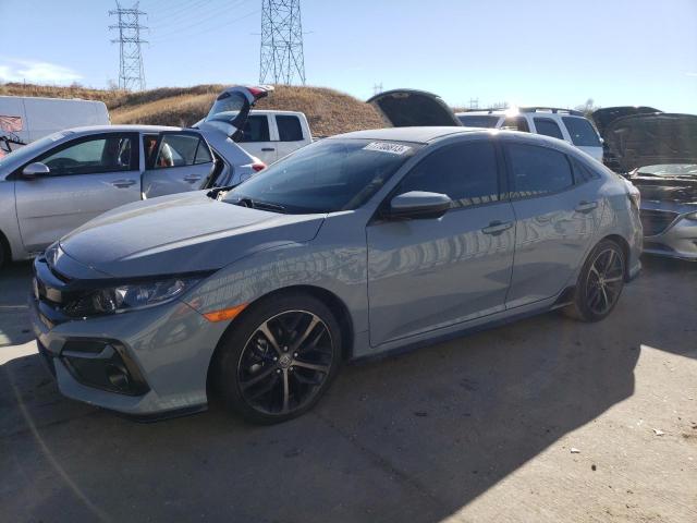 Изображение 1 2021 HONDA CIVIC SPORT 2021 с VIN SHHFK7H43MU204320