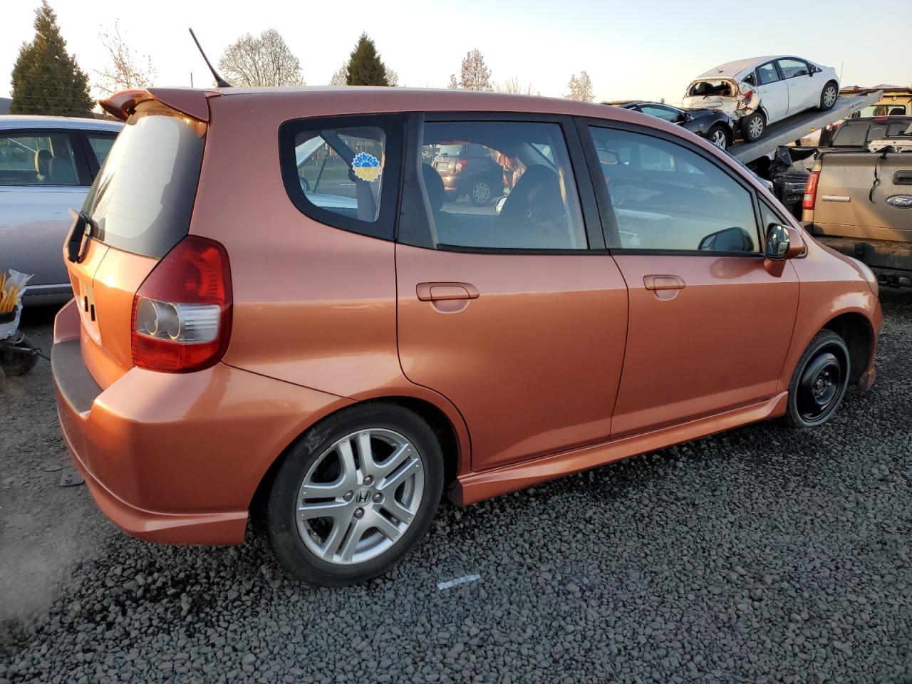 Image 3 of 2007 HONDA FIT S 2007 with VIN JHMGD37617S036792