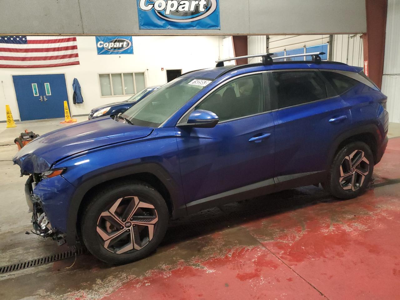 Image 1 of 2022 HYUNDAI TUCSON SEL 2022 with VIN 5NMJFCAE7NH096957