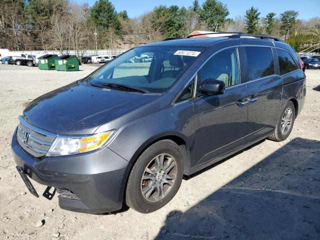 Image 1 of 2013 HONDA ODYSSEY EXL 2013 with VIN 5FNRL5H65DB046080