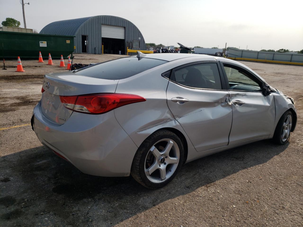 Изображение 3 2012 HYUNDAI ELANTRA GLS 2012 с VIN 5NPDH4AEXCH115269