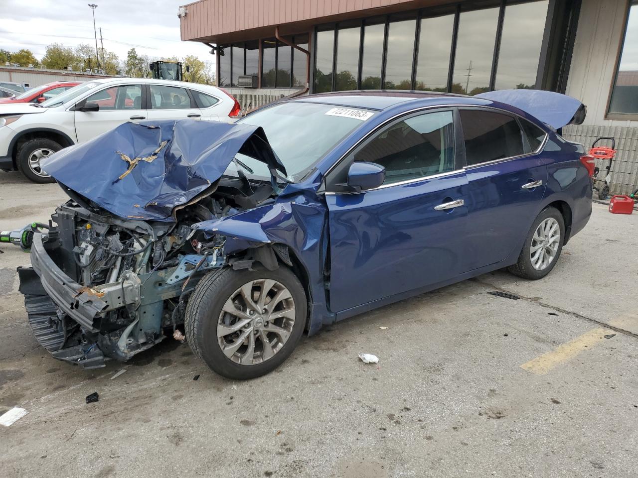 Image 1 of 2019 NISSAN SENTRA S 2019 with VIN 3N1AB7AP1KY454899