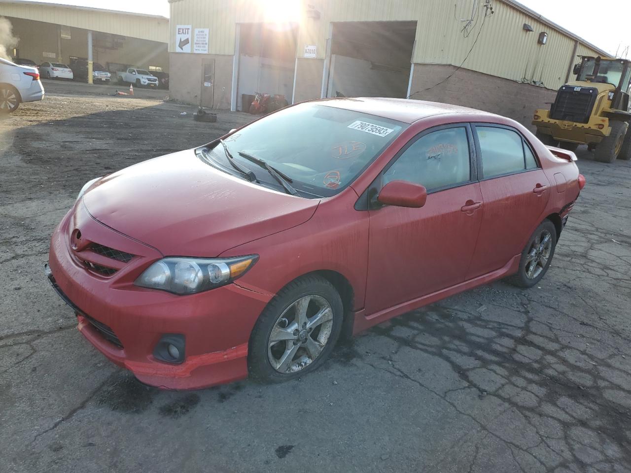 Image 1 of 2011 TOYOTA COROLLA BASE 2011 with VIN 2T1BU4EE7BC638408