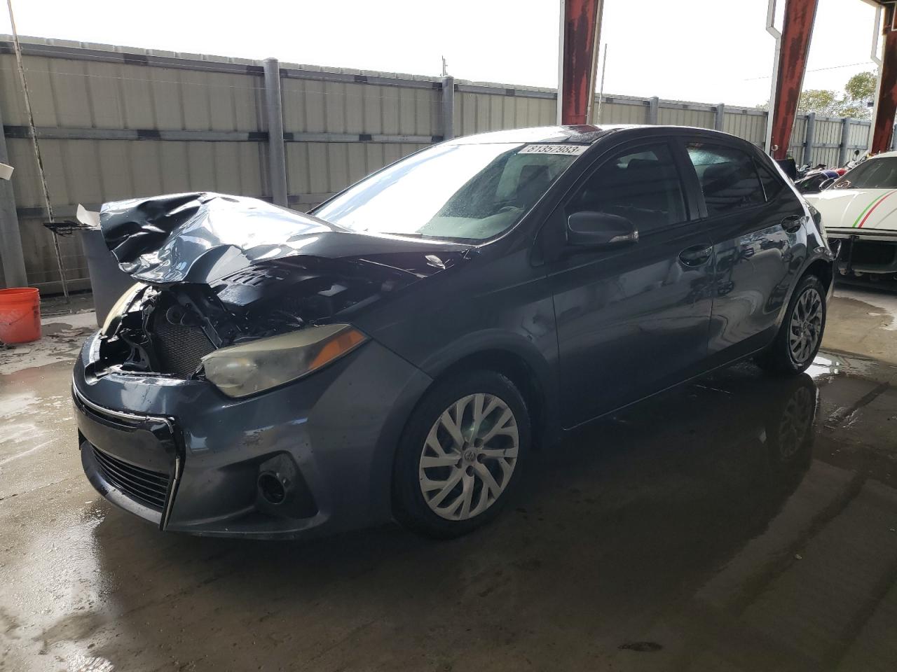 Obraz 1 z 2015 TOYOTA COROLLA L 2015 z VIN 2T1BURHE8FC331814