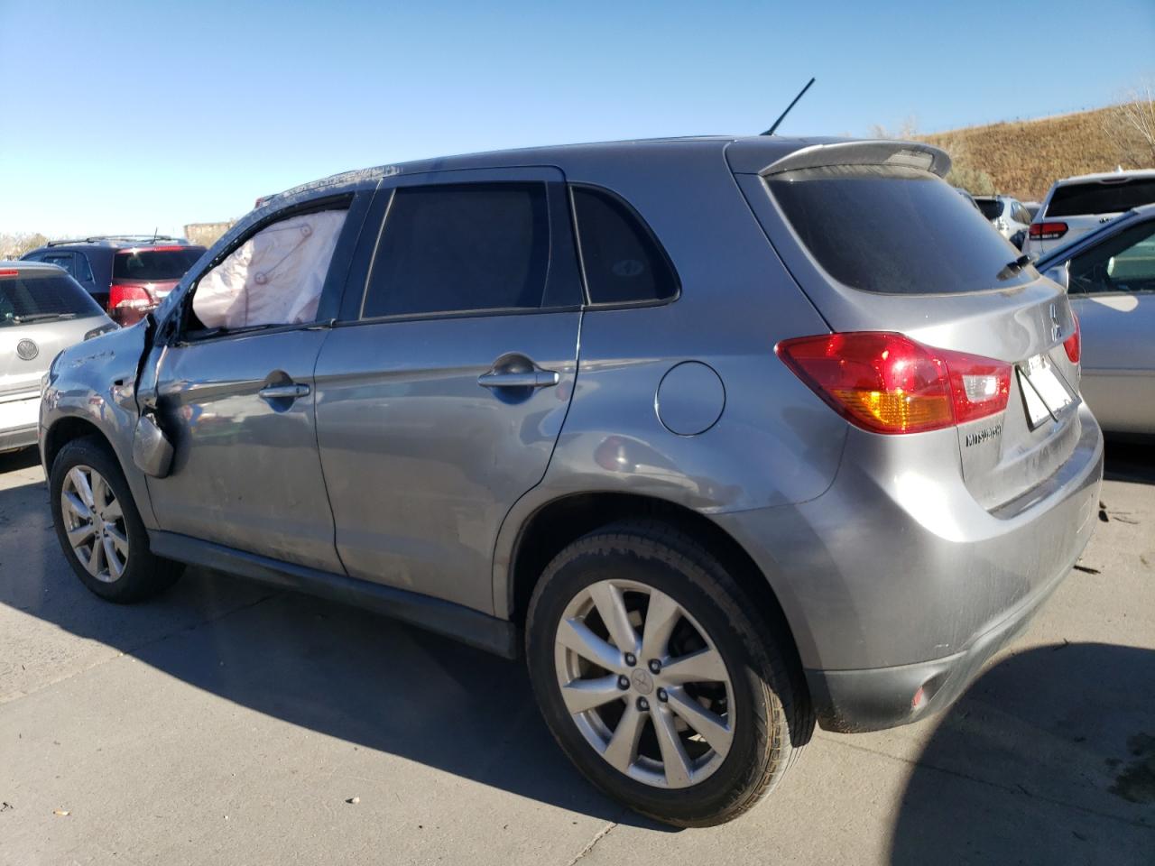 Image 2 of 2014 MITSUBISHI OUTLANDER SPORT ES 2014 with VIN 4A4AP3AU7EE014161