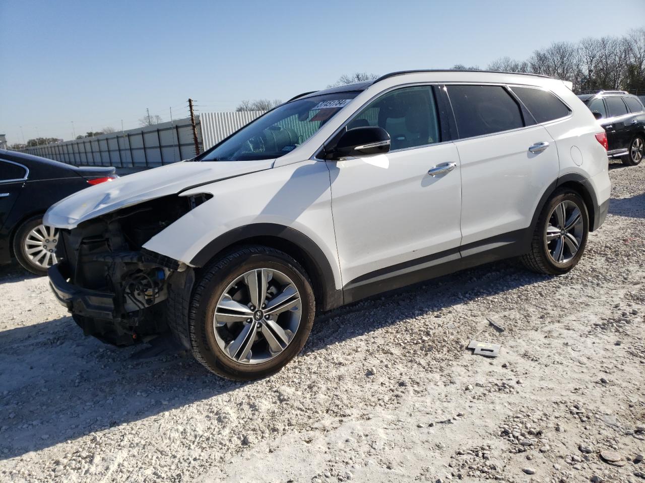 Image 1 of 2015 HYUNDAI SANTA FE GLS 2015 with VIN KM8SR4HF1FU113273