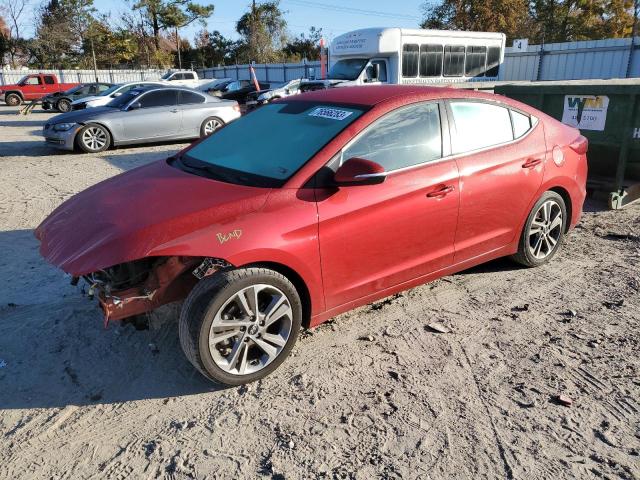 Image 1 of 2018 HYUNDAI ELANTRA SEL 2018 with VIN 5NPD84LFXJH286607