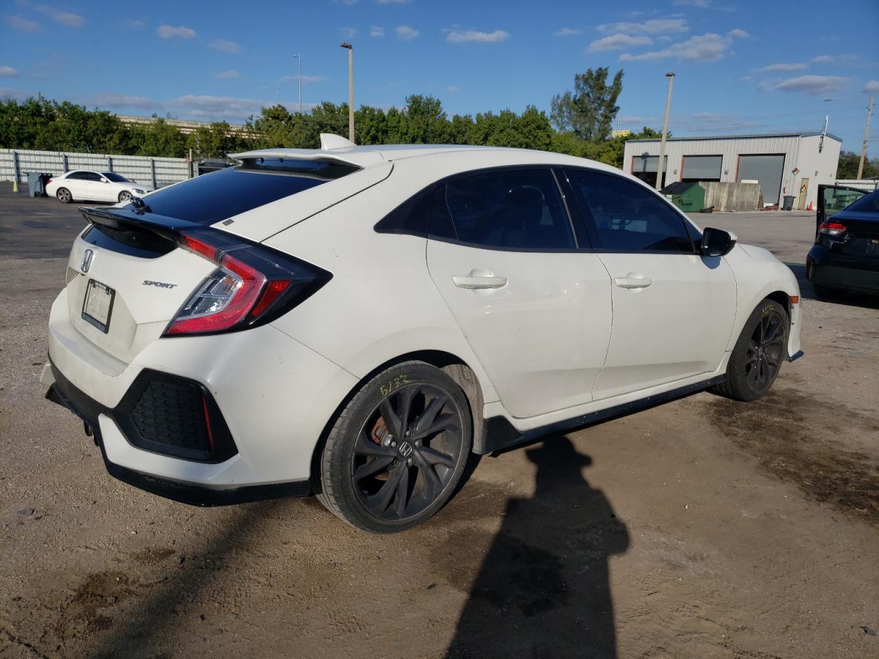 Image 3 of 2018 HONDA CIVIC SPORT 2018 with VIN SHHFK7G49JU208949