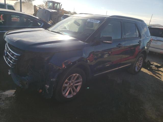 Image 1 of 2016 FORD EXPLORER XLT 2016 with VIN 1FM5K7DH3GGB59343