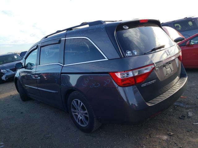 Image 2 of 2013 HONDA ODYSSEY EXL 2013 with VIN 5FNRL5H61DB013089