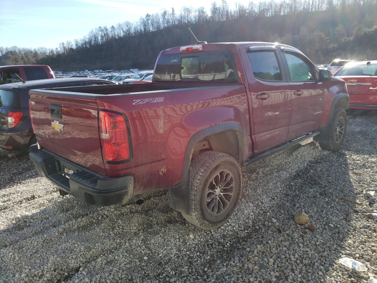 Изображение 3 2018 CHEVROLET COLORADO ZR2 2018 с VIN 1GCGTEEN7J1266103