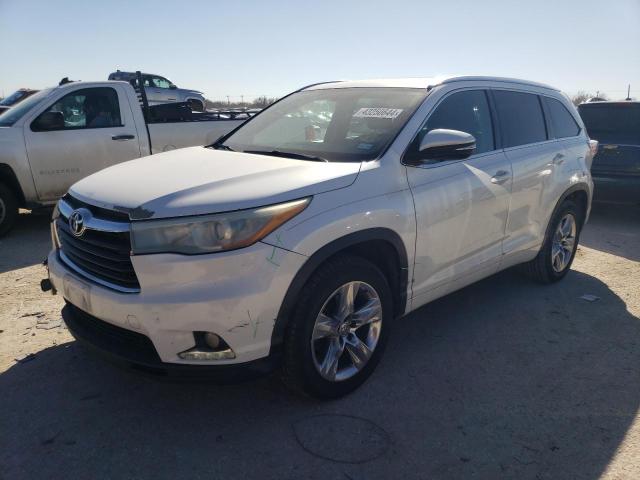 Image 1 of 2014 TOYOTA HIGHLANDER LIMITED 2014 with VIN 5TDYKRFHXES015544